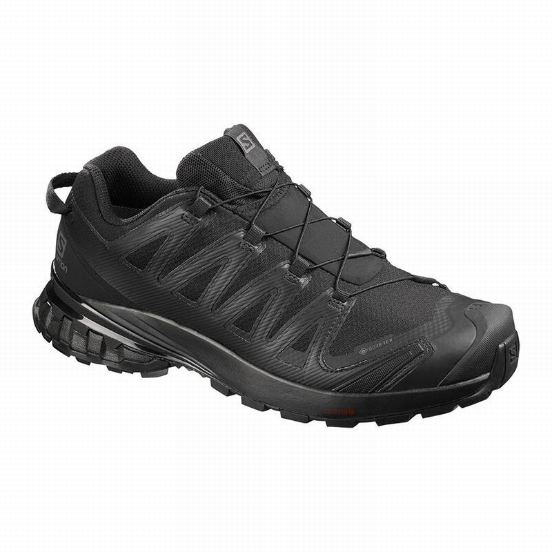 Salomon Singapore Mens Hiking Shoes - XA PRO 3D V8 GORE-TEX Black | 53972-YTVK